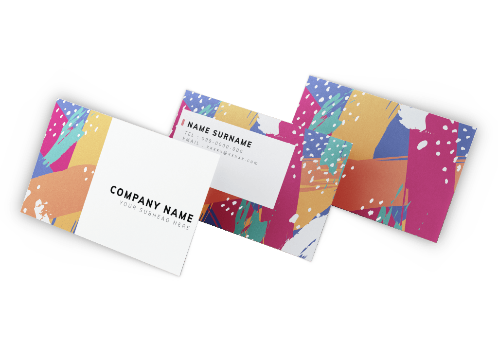 business cards design and printing
